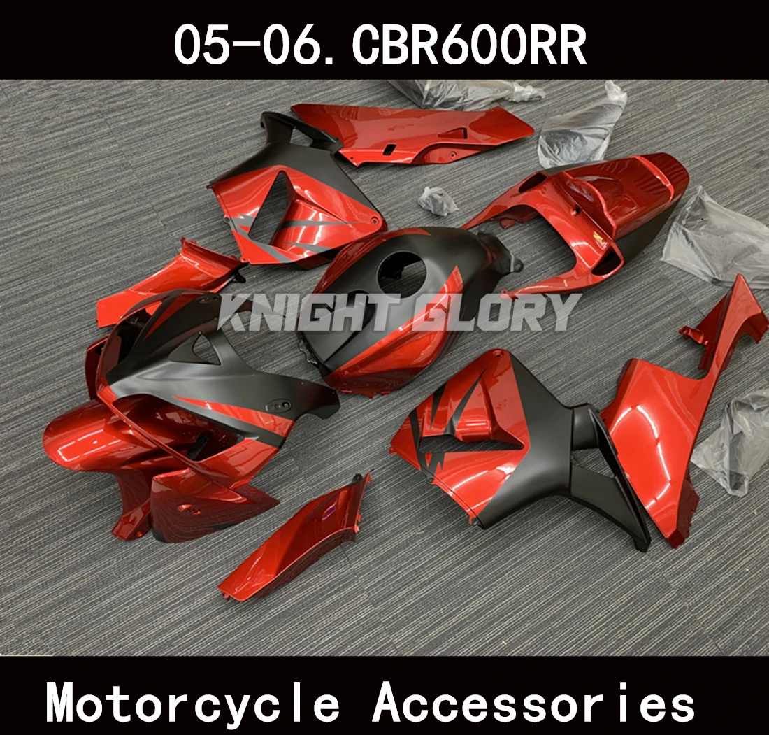 Plastic motorcycle cover kit suitable for  CBR600RR models from 2005 2006 High-quality ABS injection molded kit.