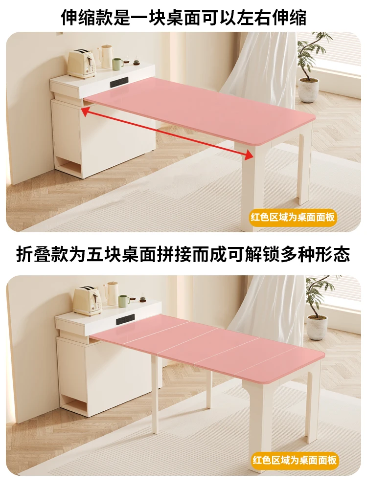 Creme Wind Insel Rock Schiefer Esstisch