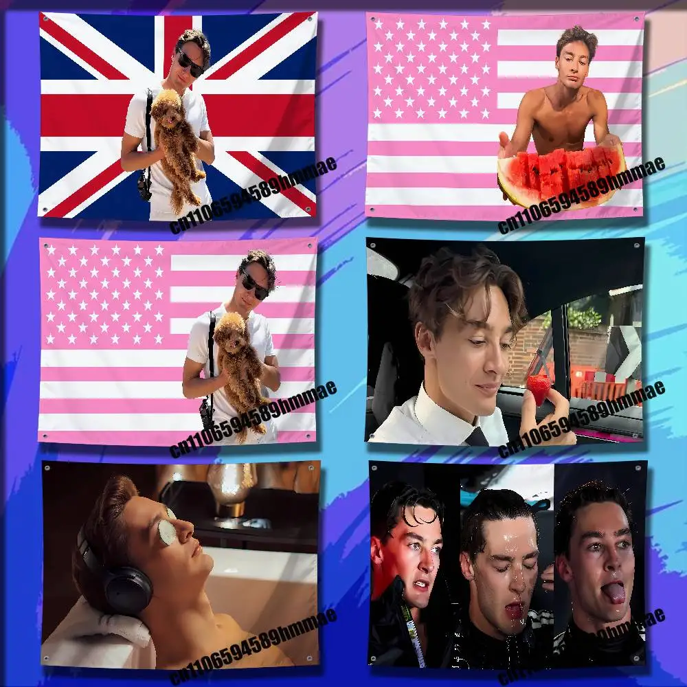 

For G-George Russell Britain America Flag 50*70cm 60*90cm 80*120cm 100*150cm 150*200cm Camp Wall Banner Tapestry Cover