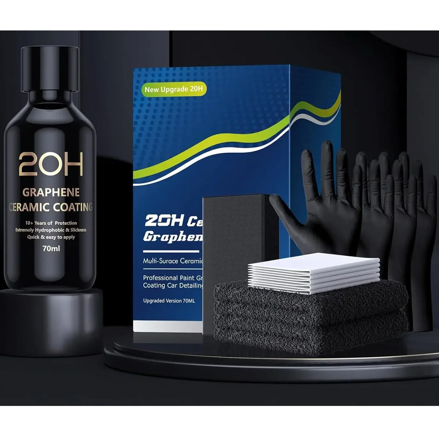 20H Graphene Protection Self Healing and UV Track Technology Long Protection for Car Paint 12 Year Protect