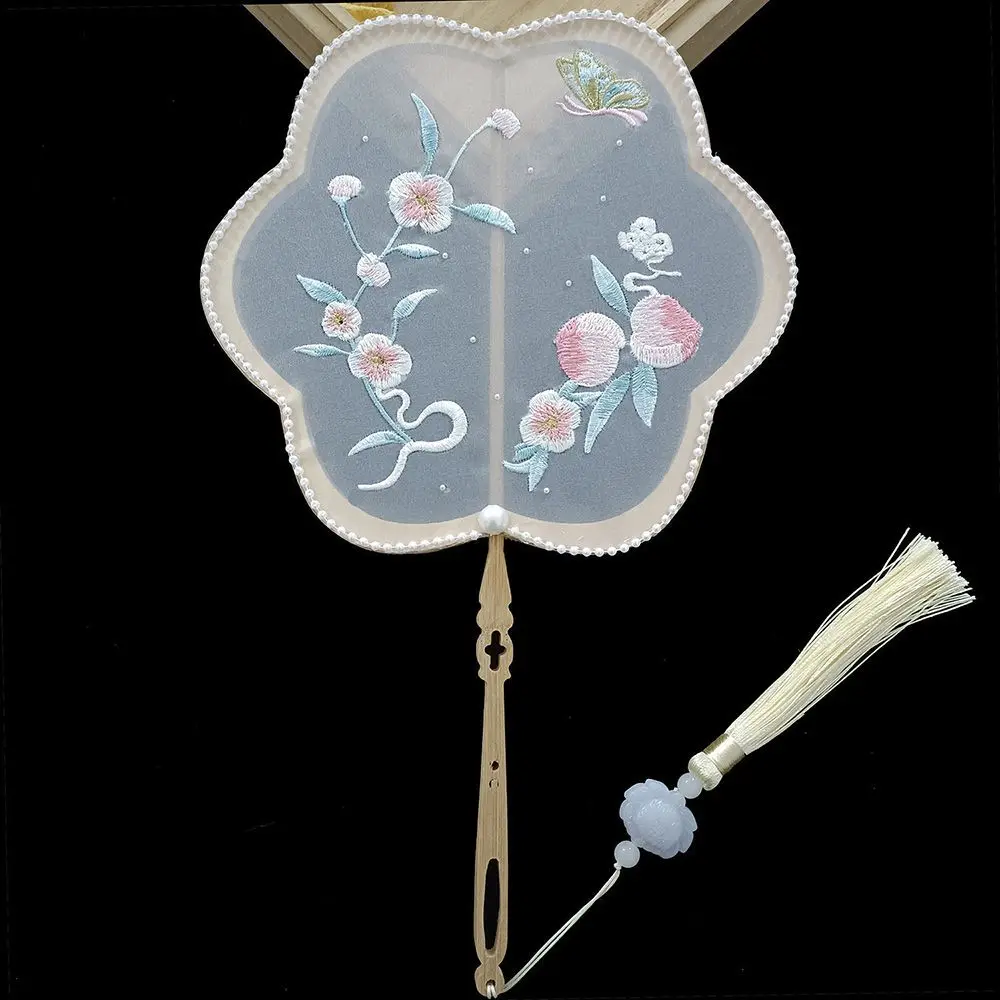 Style Hanfu Accessories Dancing Fan DIY Craftsmanship Decorative Fans Home Decoration Hand Fan Group Fan Photography Prop - Image 4