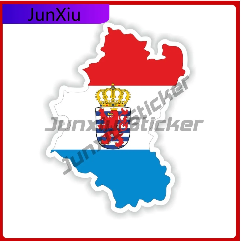 

Belgian Luxembourg Belgium National Flag And Emblem Map Shape Stickers Scratch Cover Decals Decoration Funny Suv Outdoor Camping