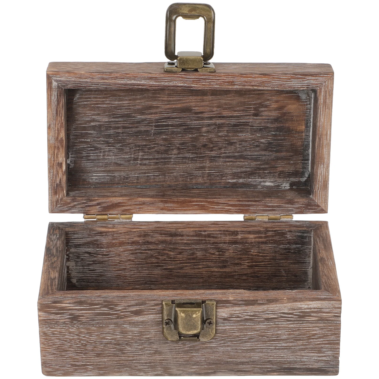 صندوق تخزين خشبي مع غطاء منظم مجوهرات خشبي للحرف اليدوية تذكارات النظارات خواتم القرط صندوق حلية أشتات