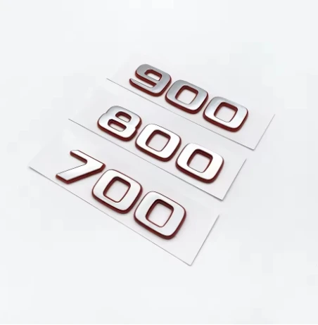 Para Brabus insignia pegatina para maletero Brabus pegatina trasera 900 800 700 edición emblema insignia pegatina para AMG Mercedes Benz W463 W464