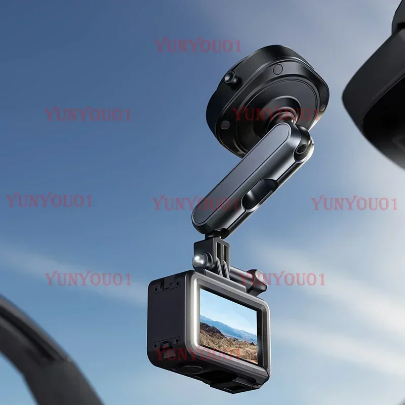 

Electric Vacuum Suction Car Action Camera Mount | 360° Adjustment + Aluminum | Compatible with DJI/AKASO/GoPro/Insta360 Series