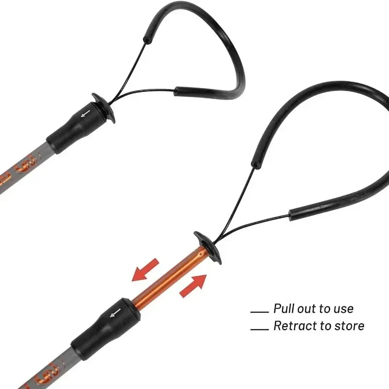 Snow Detection Rod Aluminum Alloy Snow Shovel Search and Rescue Tool Snow Depth Measurement Equipment