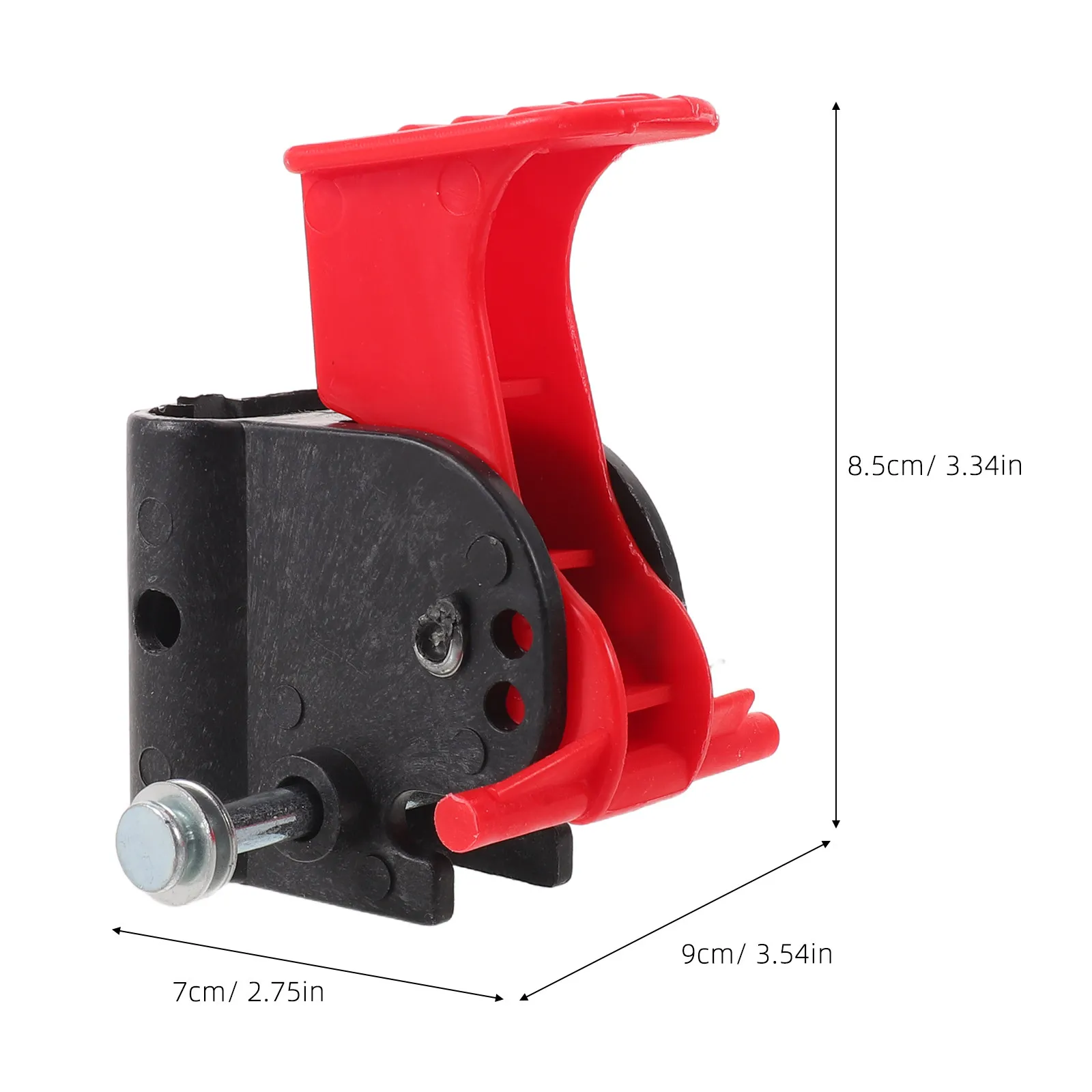 Baby Stroller Rattan Wheel Flat Brake Heavy Duty Replacement Part Smooth Silent Operation Anti-Slip Stroller Brake for Daily Use