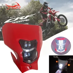 New 2021 Motorcycle Headlight LED Waterproof Plug Head Light For Honda 2019-2020 CRF450L CRF450XR CRF 450XR 450L 450 L XR