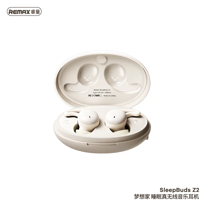 REMAX Dreamer Series SleepBuds Z2 Mini formato, suono squisito e riproduzione touch intelligente Suono stabile