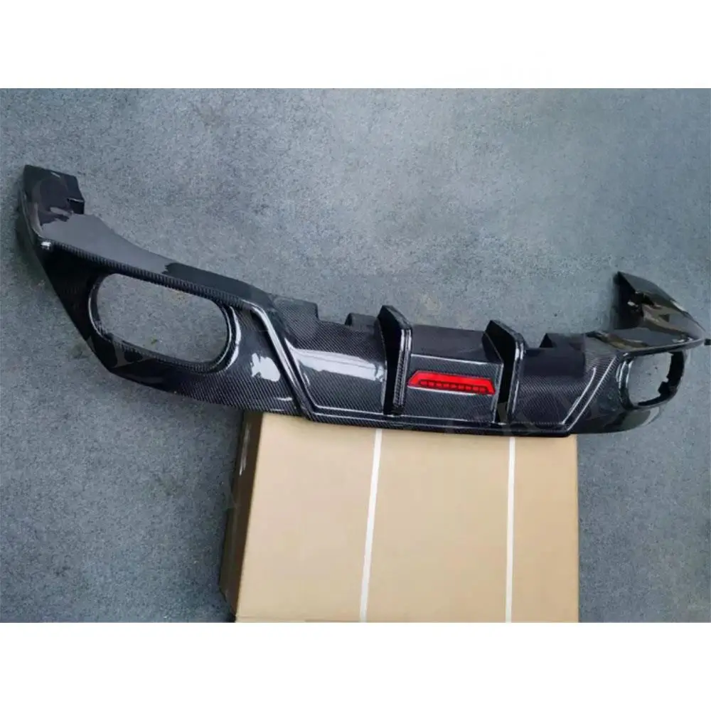 

Задний бампер из углеродного волокна для BMW Z4 G29 M Tech 2019 2020 2021, задний диффузор, спойлер, автомобильные FRP, черные комплекты кузова, аксессуары