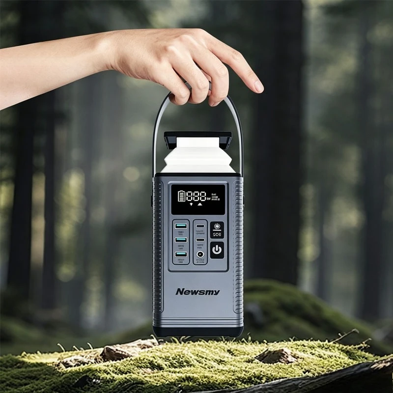 PD100W 80000mAh Portable Power Station 296Wh Battery Solar Generator AC Output Camping Emergency Power Supply view 6