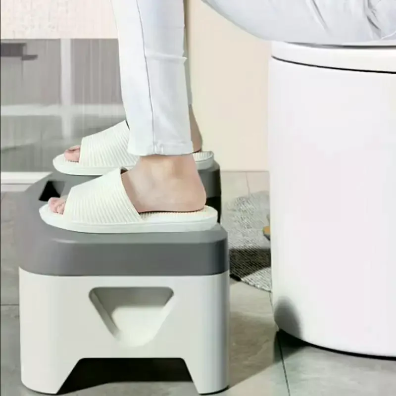 1Pc Toilet Stool For Bathroom, Comfort Toilet Stool For Adult Kids Pregnant Women