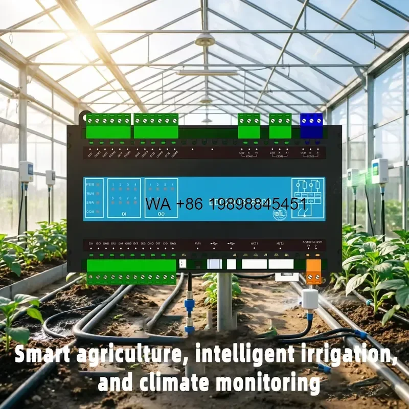 Wmwmnu for Sunfull Greenhouse Automation Controller Programmable DDC Module RS485 Modbus Gateway for Irrigation and