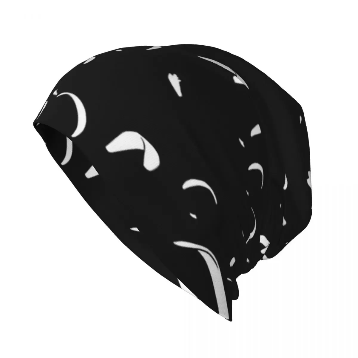 패러글라이딩 대회 (블랙) 유니섹스 성인 비니 모자 니트 보닛 모자 따뜻한 힙합 가을 겨울 야외 스컬리 모자