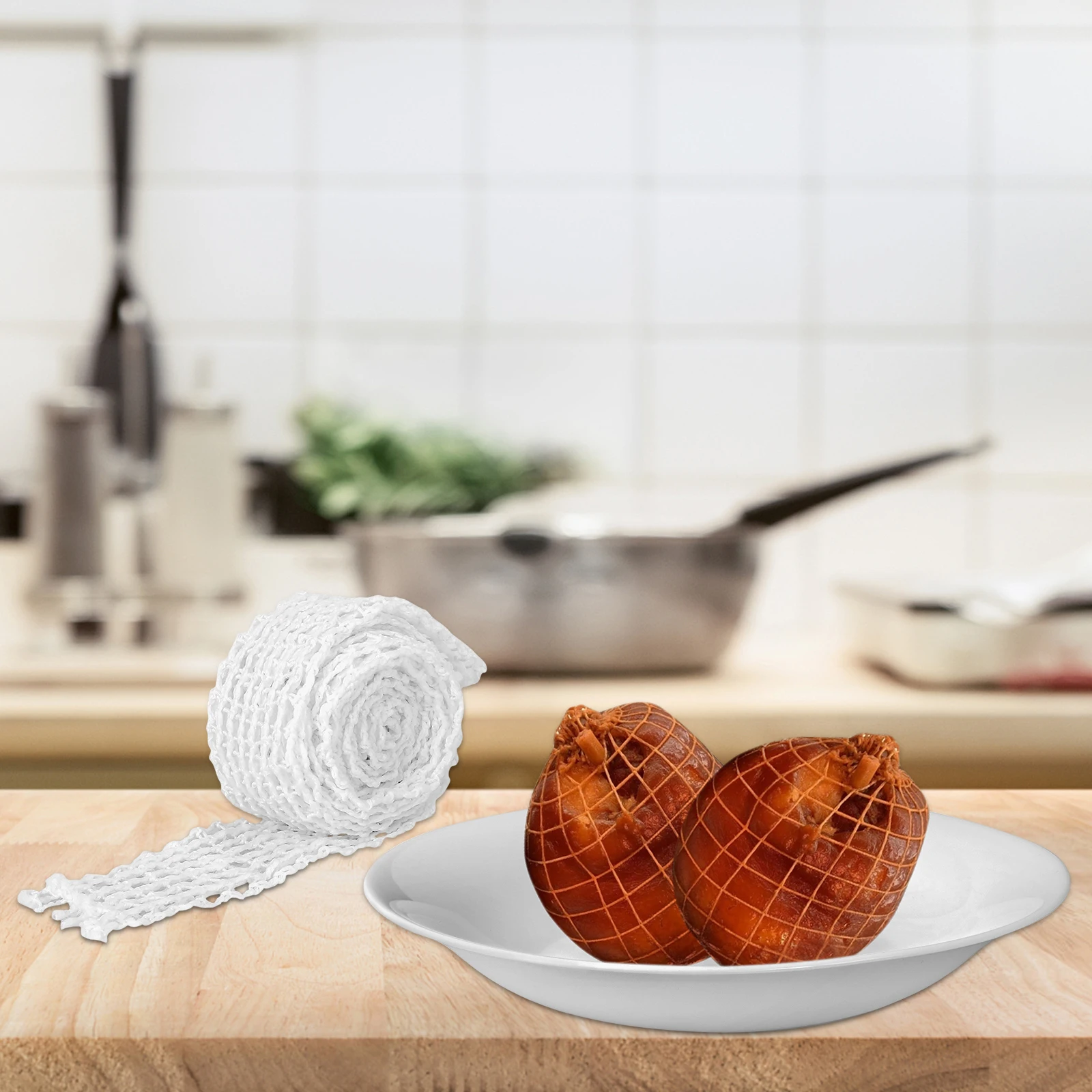 

2 шт., хлопковая сетка для мяса, упаковочные инструменты для колбасы, кухонный соус, сетка для ветчины, кулинария, фермена мяса, завязка колбасы, ветчины, свиньи, ножки