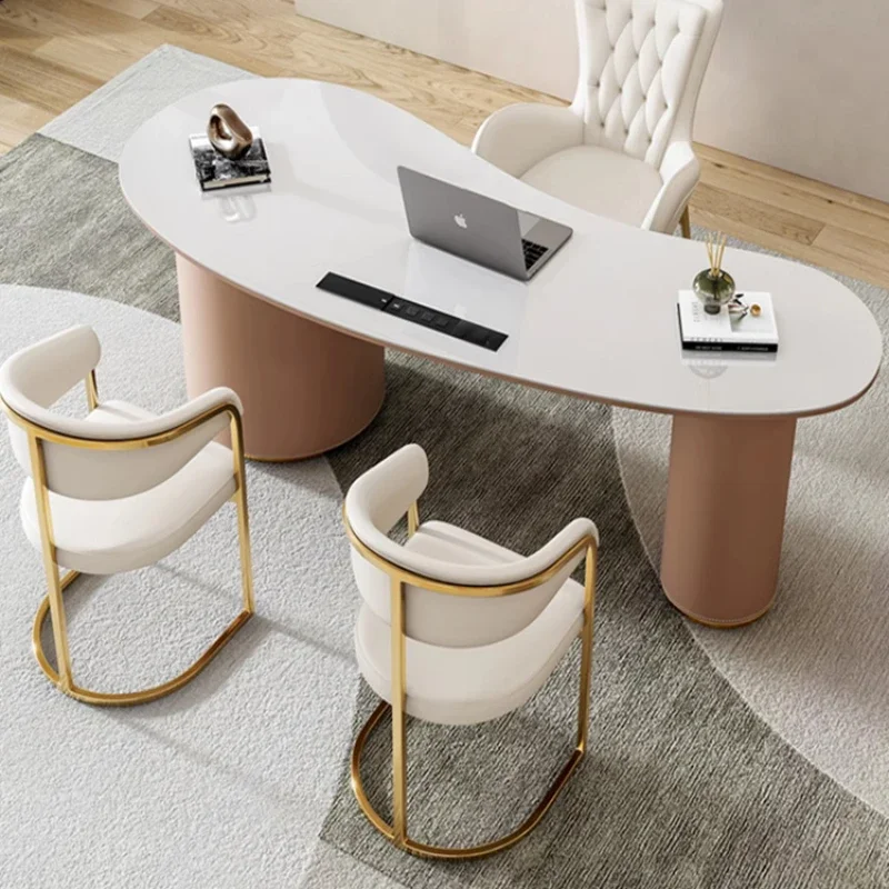 Height Desk Computer Desks Dressing Table Auxiliary Office Tables Motion Gaming Reception Desktop Multifunction Home Furniture