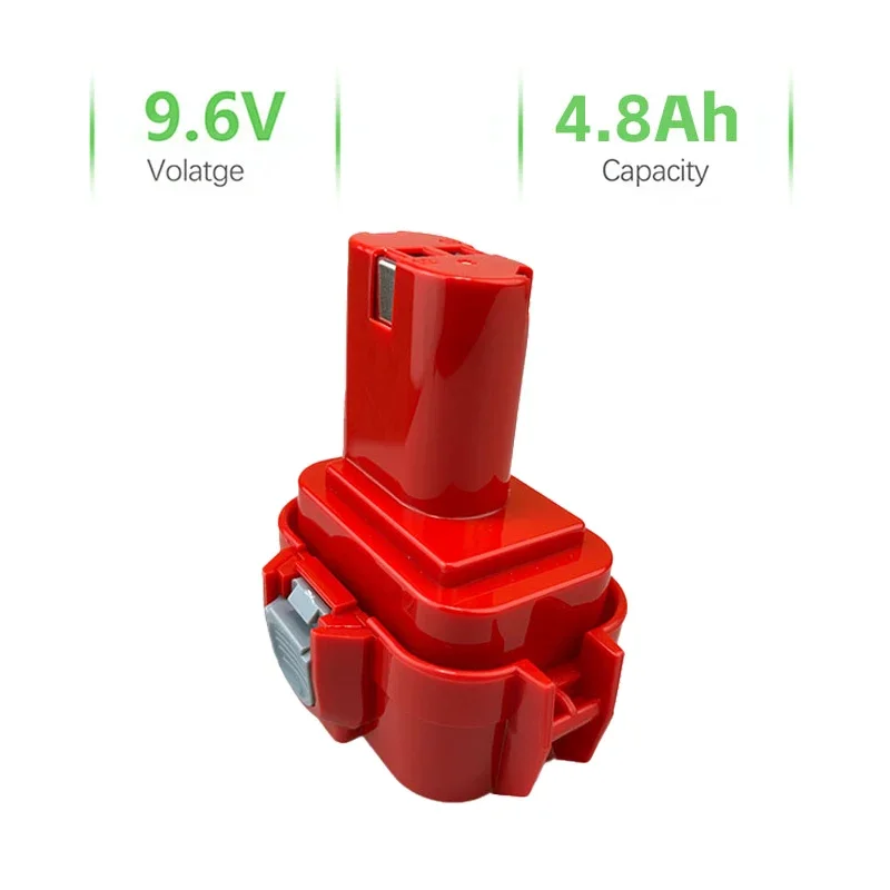 

Replacement Battery For Makita 9.6V 4800mAh Ni MH Rechargeable Battery Power Tools Bateria PA14 1422,1420,192600-1, 6281D,6280D