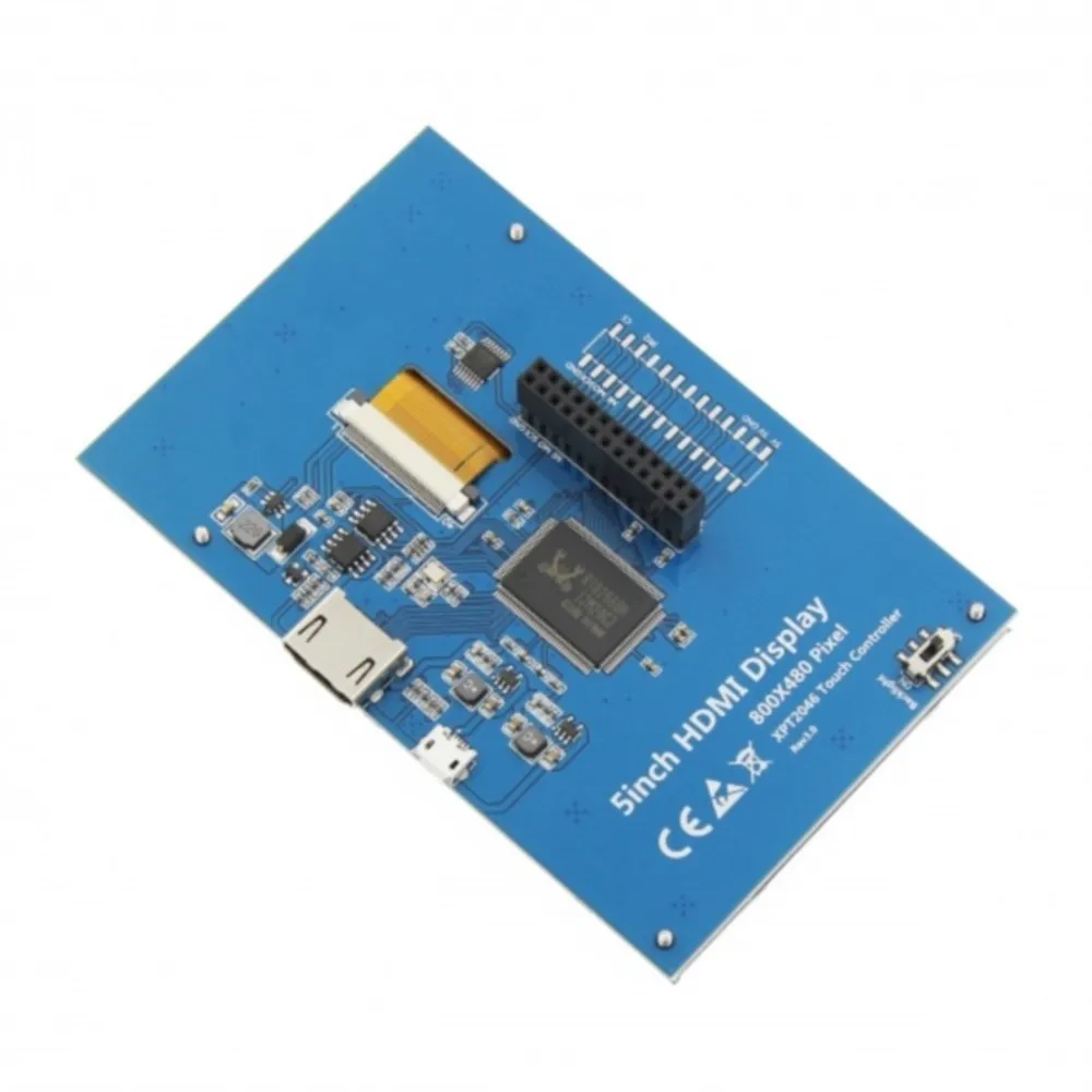 5 インチ Raspberry Pi スクリーン タッチスクリーン 800x480 TFT LCD