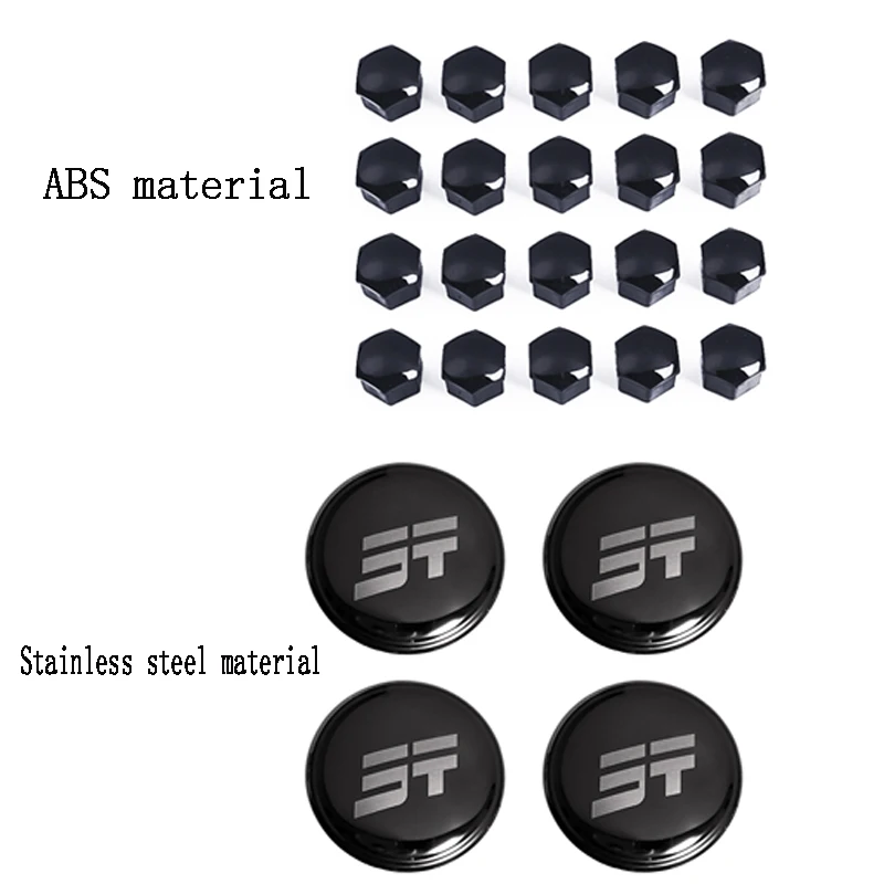 Jetour T2 여행자 2023 2024 ABS 휠 허브 나사 캡 보호 커버