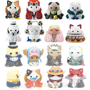 Tek Parça Rakamlar-Anime, Naruto, Kedi Cosplay, Üyeleri Efendisi, Timsah, Sasuke, Kawaii, Bebek, Eylem PVC Modeli Hediye Oyuncak, Set başına 8 Adet En çok satılan 12, donquixote doflamingo figürü-no. 12