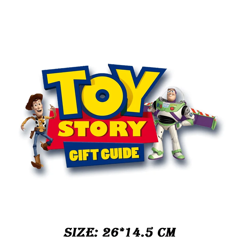 Disney Toy Story Iron on Transfers Thermal Patches for Clothes DIY Ironing applications for clothing Patches Vinyl Pattern
