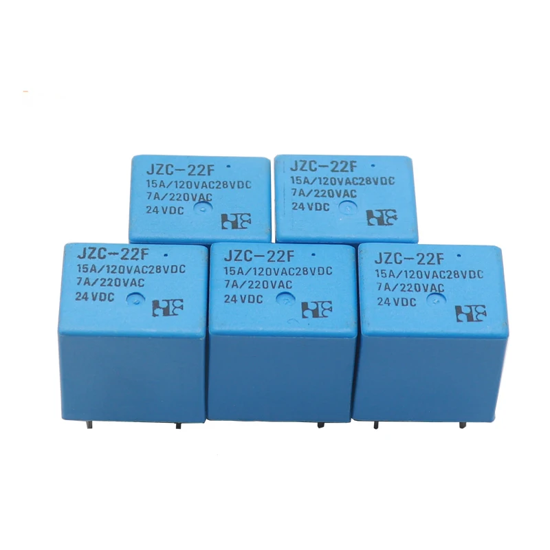 Relè JZC-22F-5VDC 12VDC 24VDC 15A5: Recensione Pratica e Guida all’Uso per Applicazioni Elettriche Domestica e Industriale