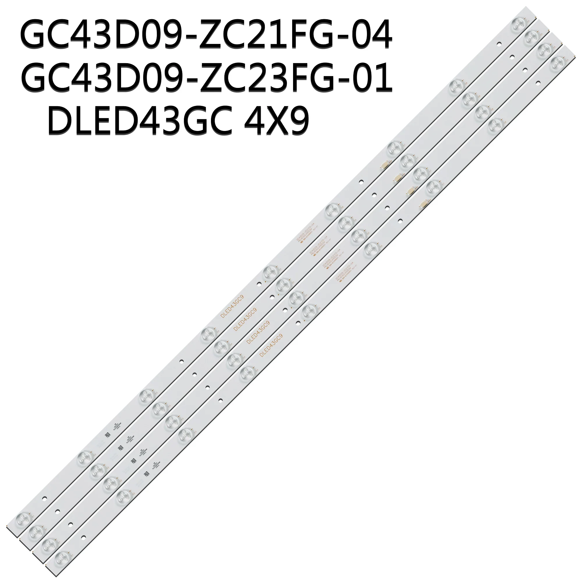

Светодиодная лента 9 ламп GC43D09-ZC21FG-04 GC43D09-ZC23FG-01 Для 43PFF5021/T3 43PFF5011/T3 43PFF3061/T3 43PFF5071/T3 43PFF3061 43PFF5071
