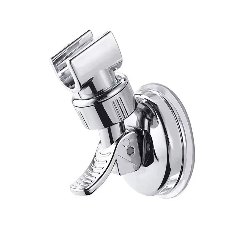 Universal manual strong suction cup shower bracket, manual adjustable bathroom shower head, nail free fixed rack, shower head image 3