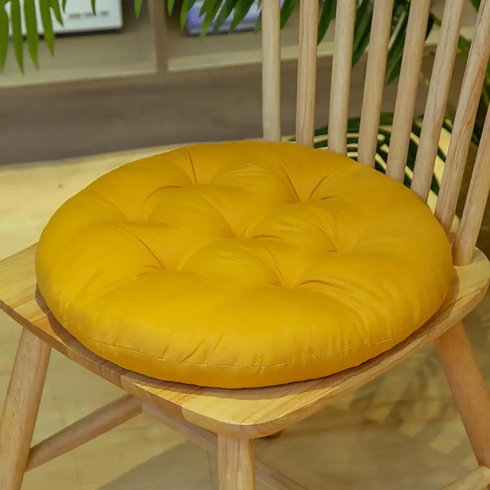 Chair Cushion Round Square Shape Floor Chair Pad Polyester Winter Chair Cushion Non-Skid Office Car Mat Sofa Chairs Seat Pillow