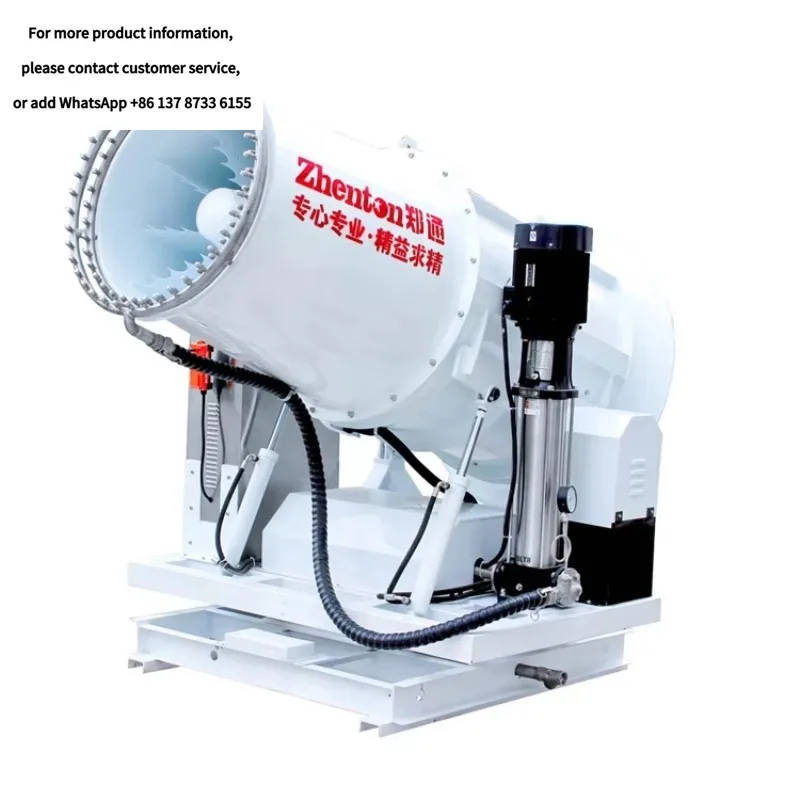 ZT-80 Industrial Fog Sprayer Dust Suppression Machine System For Sale Provided Water Mist System Pump