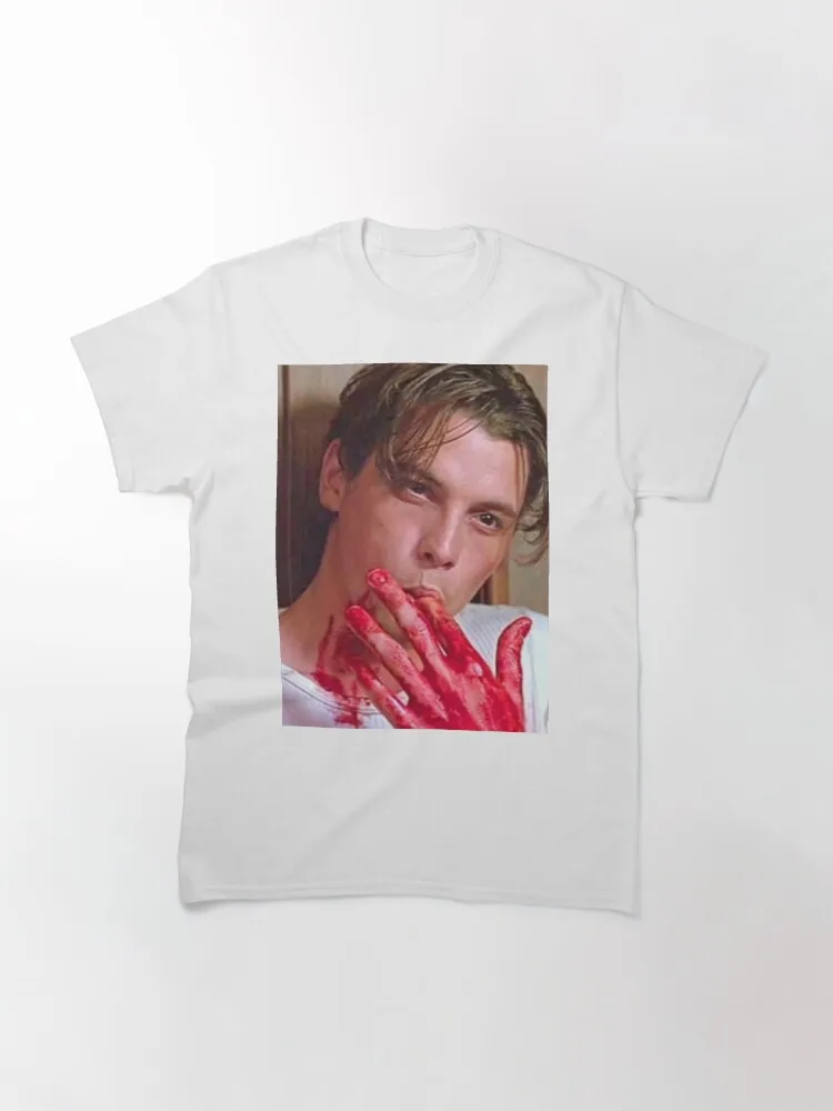 Scream Billy Loomis Horror Slasher Classic T-Shirt Oversized Printed Round Neck T-shirt