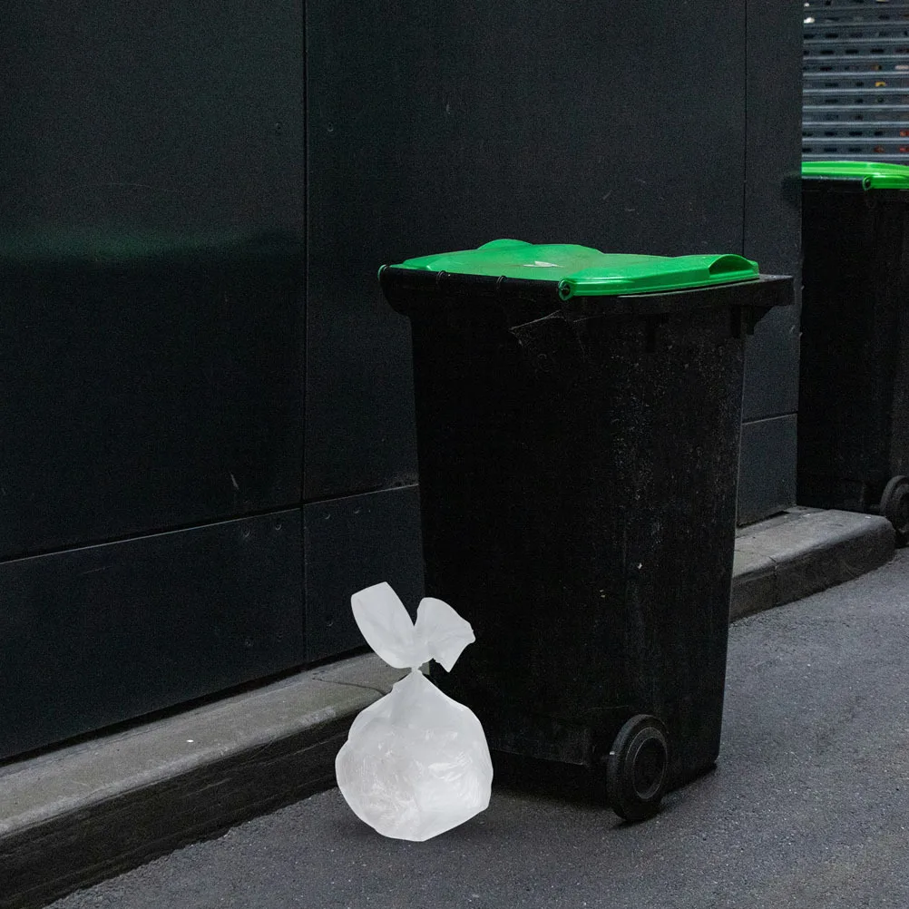 

300pcs 10 Rolls Hdpe Garbage For Kitchen Bathroom Bedroom Office Home Thicken Plastic Bags Use Plastic Trash Bags Roll