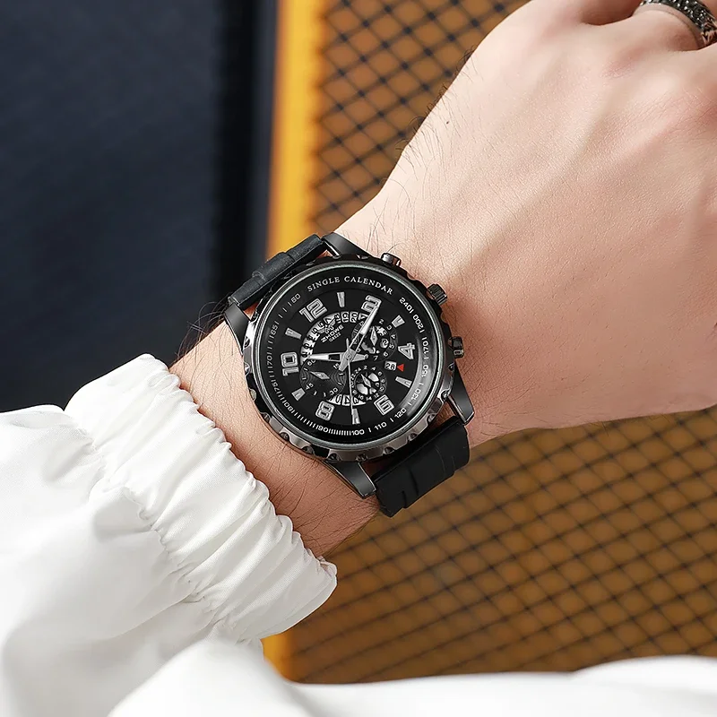 

Новое поступление, мужские часы с большими цифрами montre homme zegarek męski, модные повседневные кварцевые наручные часы reloj para hombre de lujo 시계