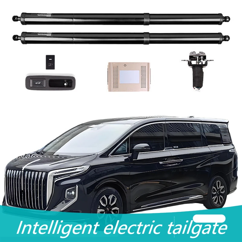 

Умная задняя дверь с электроприводом, электрическая задняя дверь, автоматический багажник с дистанционным управлением, громкая связь, дополнительно для Hongqi ‌ HQ9 2022-2025