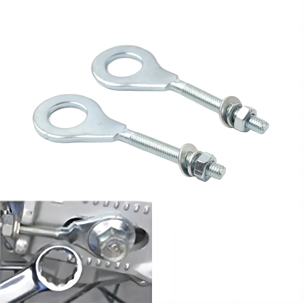 2Pcs Motorcycel Rear Chain Adjuster Tensioner For Honda CRF XR 70 80 100 XR70 XR80 CRF80 CRF100 95014-10010