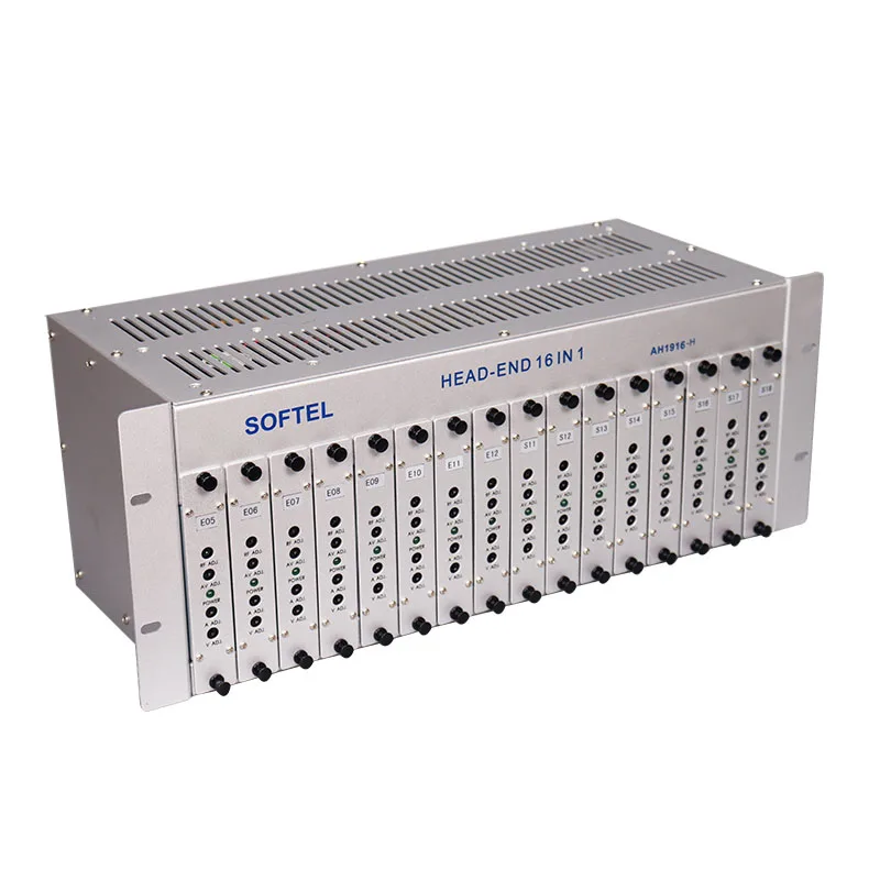 16 Channels Modulator  CATV Fixed Channel  HD to   Analog Modulator  Catv Modulator