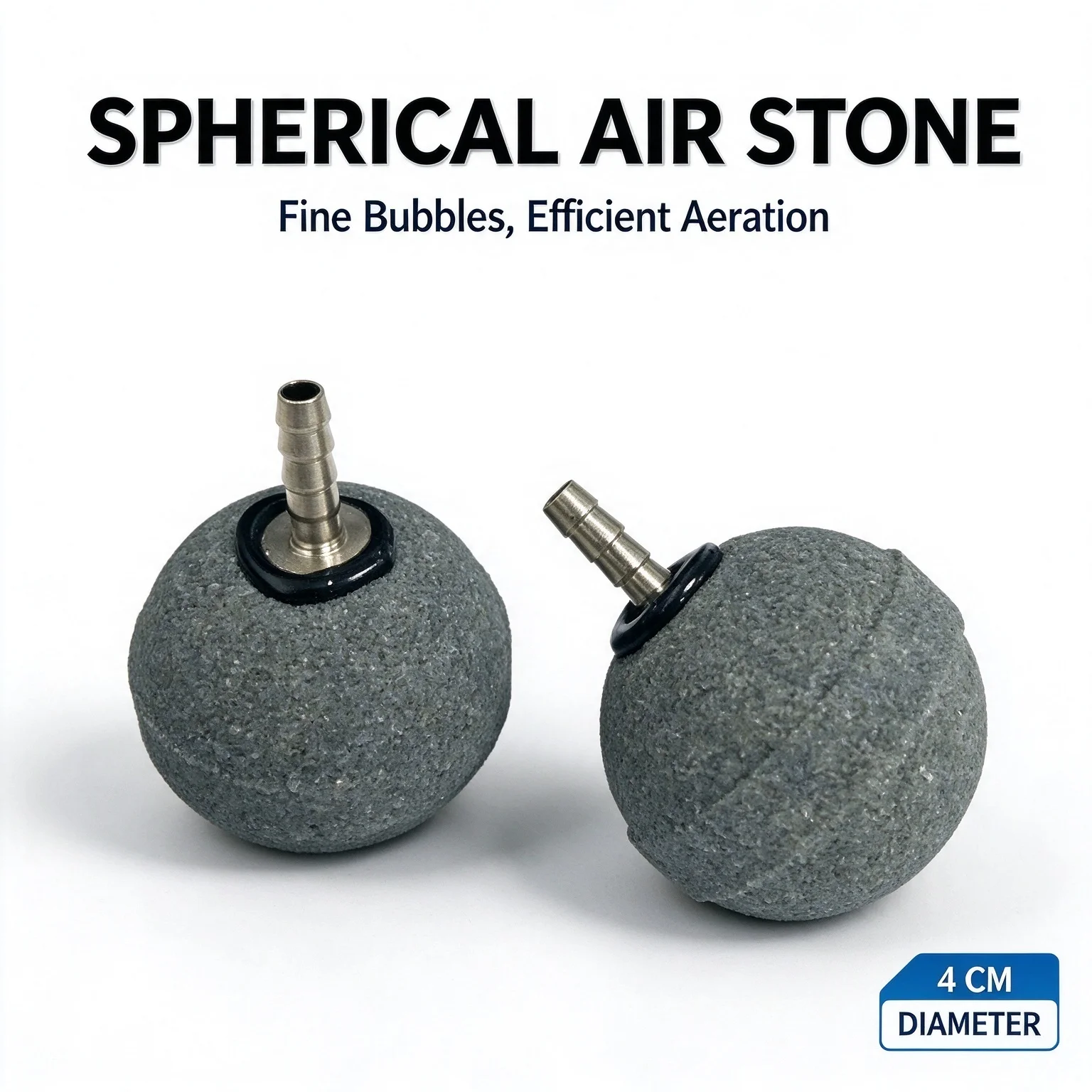 1 Pc Aquarium Round Air Stone Mineral Bubble Diffuser Fish Tank Air Stone Suitable For Aquarium Pond Oxygen Pump Accessories