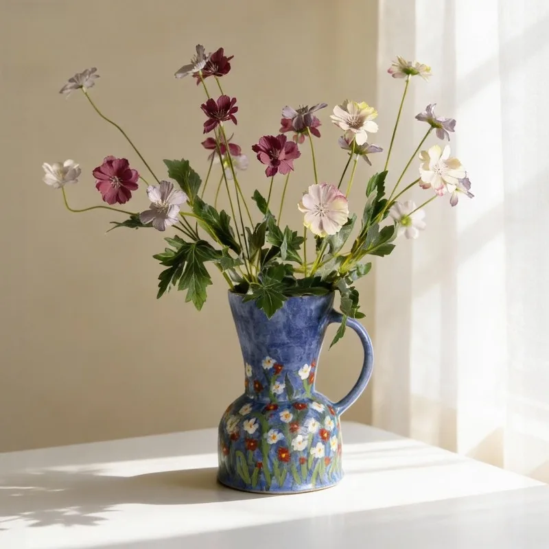 Ceramic Vase Home Living Room Ornament تحف كبيره للمنزل Decoration Maison Floreros Altos В Скандинавском Стиле 2026