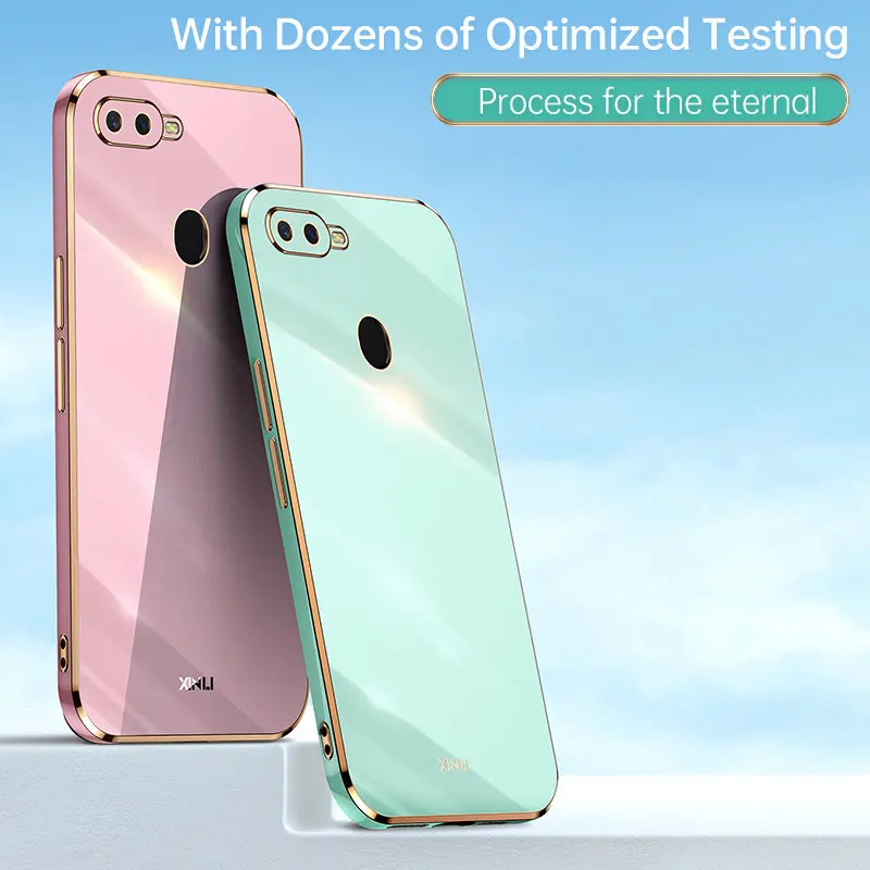 

Plating Silicone TPU Case For Oppo RX17 Neo CPH1893 Shockproof Soft Back Cover Phone Case Coque for Oppo RX17 Neo RX17Neo