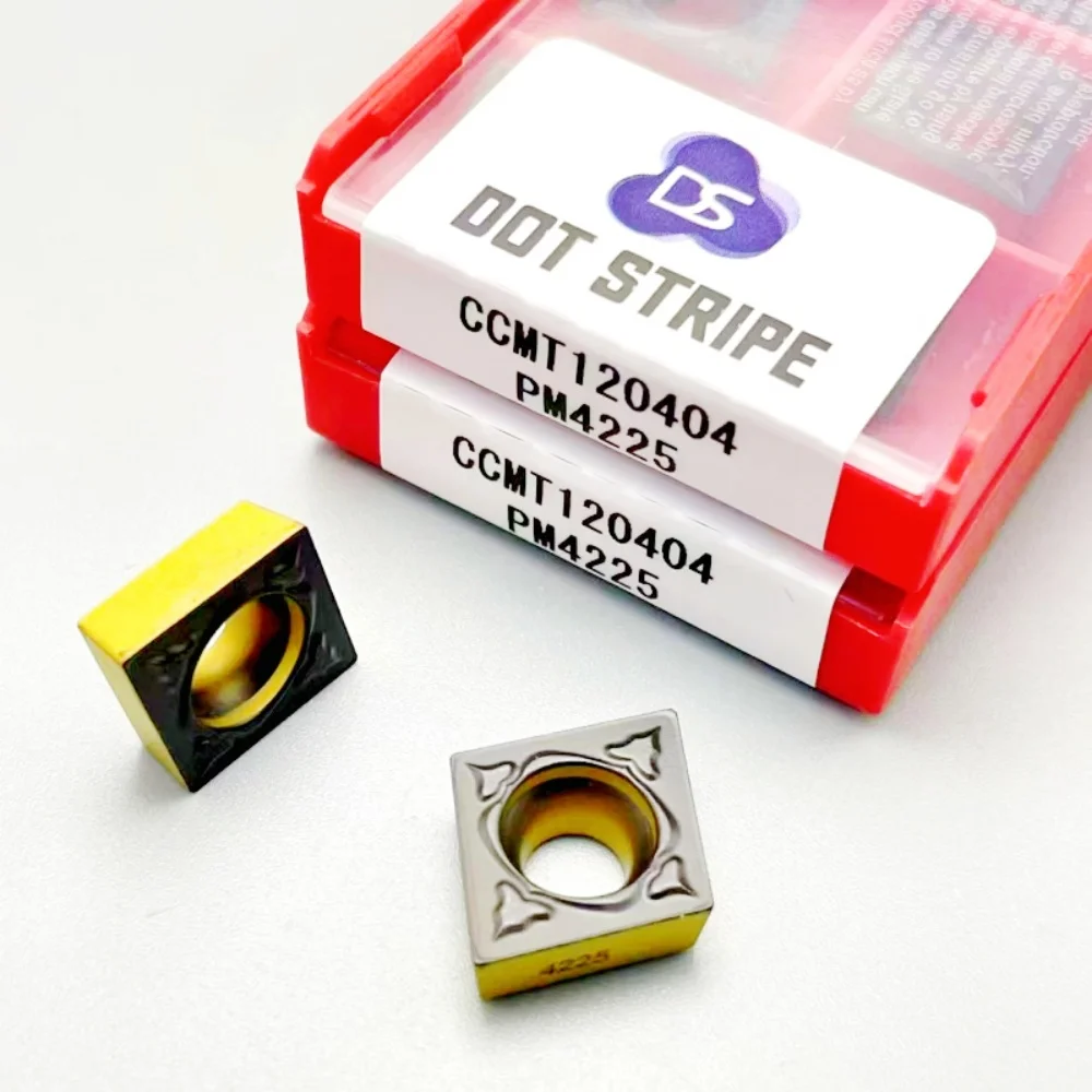 

CCMT120404 PM4425 Carbide Turning Inserts Coating for Steel CNC Lathe Tungsten Carbide Tool Inserts CCMT 120404 PM 4425