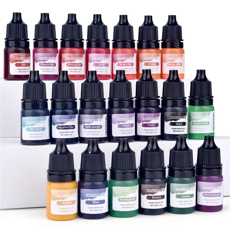 Epoxy Resin Pigment Kits Set Liquid Colorant Dye DIY UV Epoxy Resin Mold Jewelry Making Accessories Dye Pigment Sets - Image 4