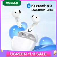 UGREEN HiTune H5 Bluetooth TWS Earphones Wireless Headphones TWS Earbuds Double Mic Call Noise Reduction In-Ear Handfree Earbuds