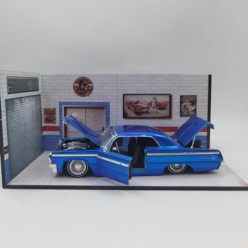 JADA Diecast 1:24 Scale Impala Car Model Alloy Classic Vehicle Adult Collection Gift Toys Souvenir Toy