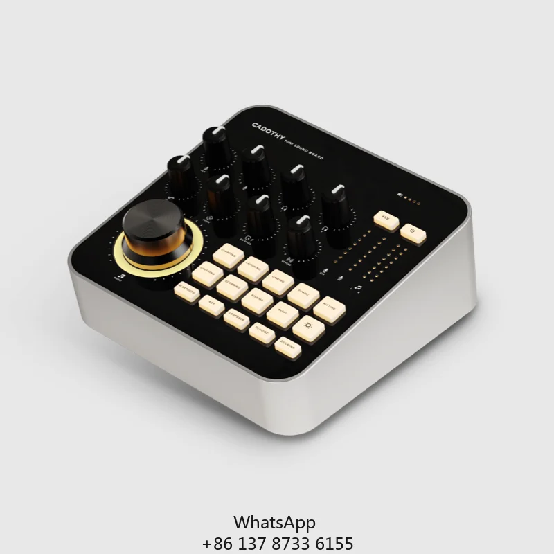 

CADOTHY Low Price Good Quality High-Performance Live Broadcast Sound Board Sns01 Professional Audio Interface For Streaming
