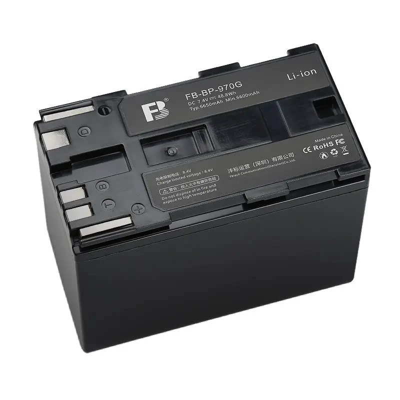 Batería recargable para cámara Digital, cargador para Canon XF305, XF300, XF105, XF100, C300, C500, C500PL, BP-970G