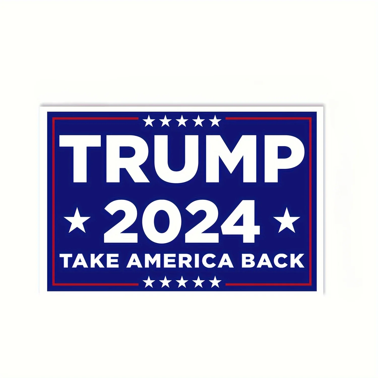 Trump 2024 Car Stickers Auto Body Bumper Vehicle Window Trunk Vinyl Decals Take America Back Stickers Creative Decoration