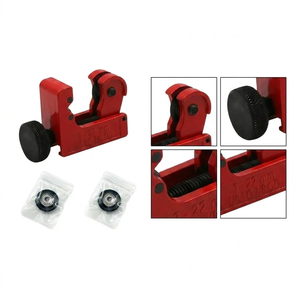 Handheld For Mini Tube Slicer for 3mm to 22mm Tubing Including For Copper Brass Aluminum PVC and Plastic Materials