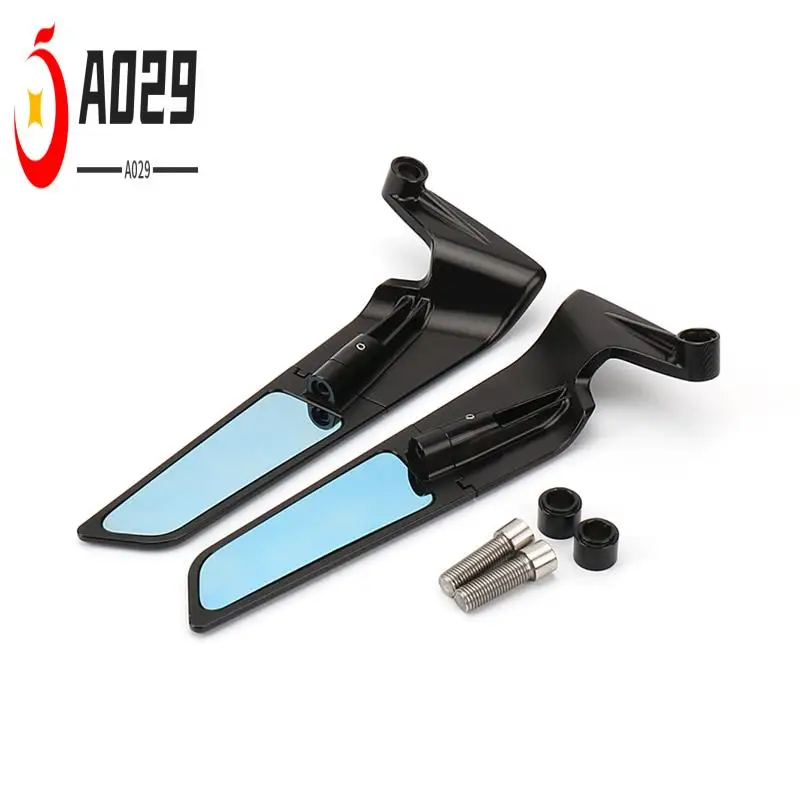 

A029-Motorcycle Mirror CNC Aluminum Side Rearview Blue Anti-Glare For 890 Duke R 2021 For 790 Duke 2018 2019 2020 Spare Parts