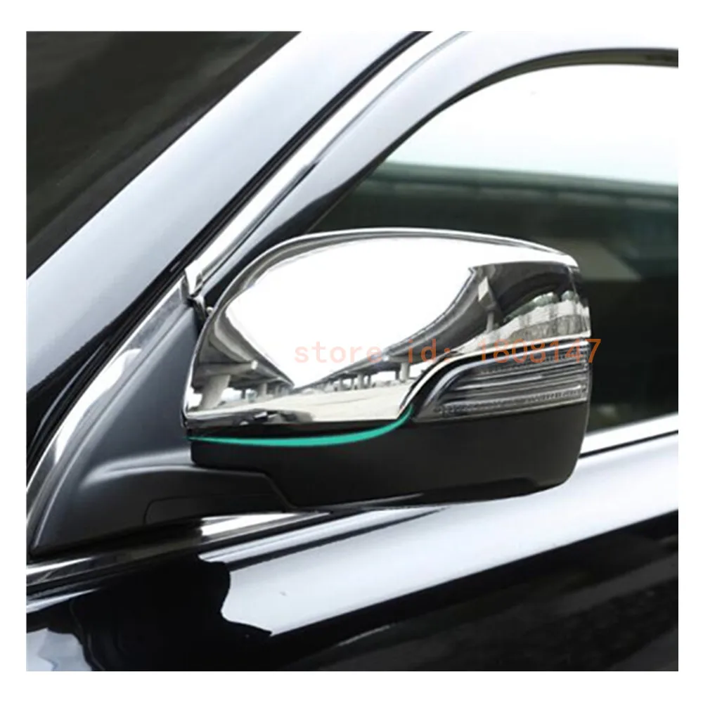 Decoration Stick Rear View Rearview Side For Subaru Outback 2015 2016 2017 2018 2019 2020 Glass Mirror Cover Trim Frame Eyebrow