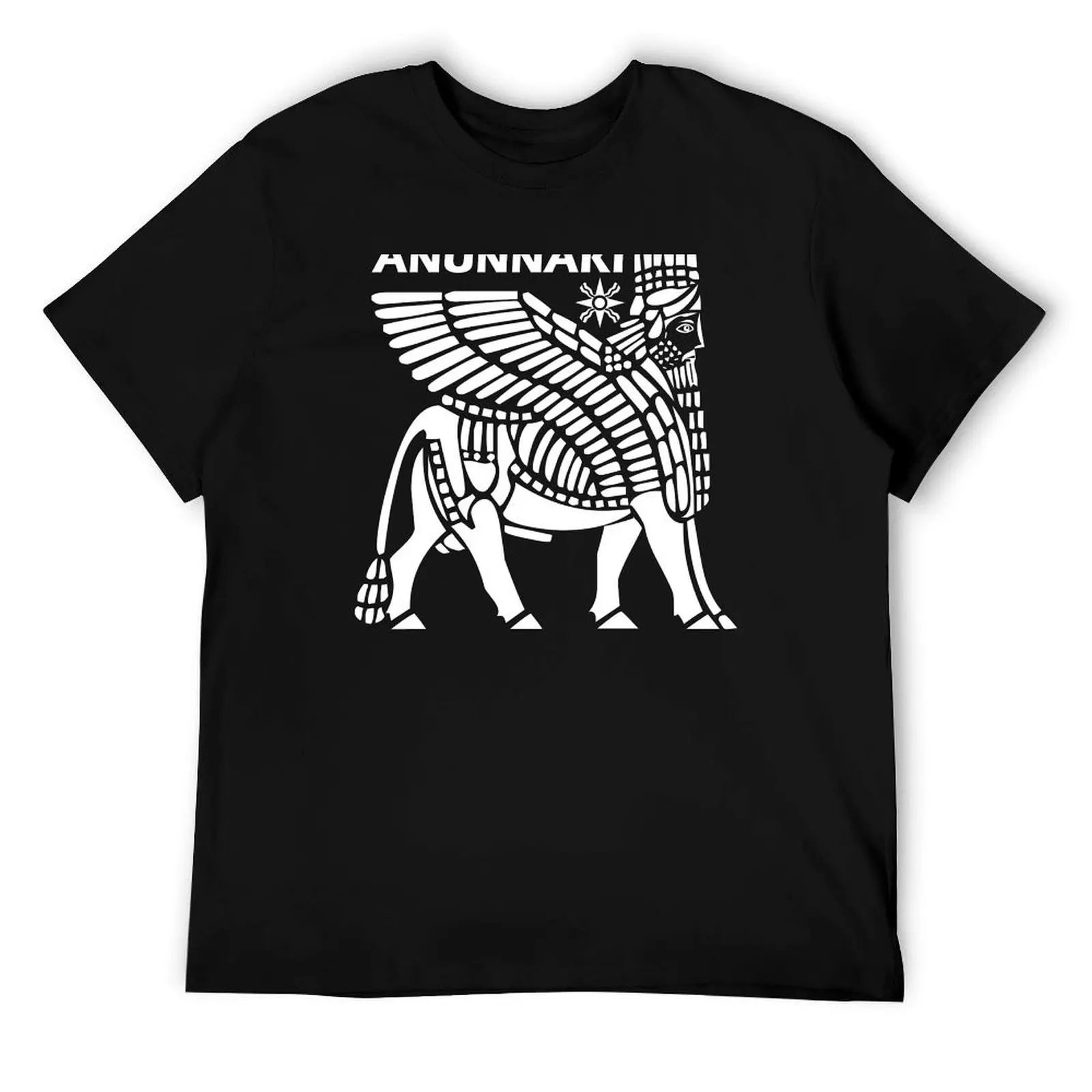 

Anunnaki, Lamassu, (White) T-Shirt t shirt man designer man t shirt luxury cotton t shirt pack T-Shirt